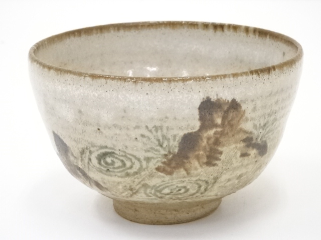 JAPANESE TEA CEREMONY / CHAWAN(TEA BOWL) / KYO WARE / STREAM